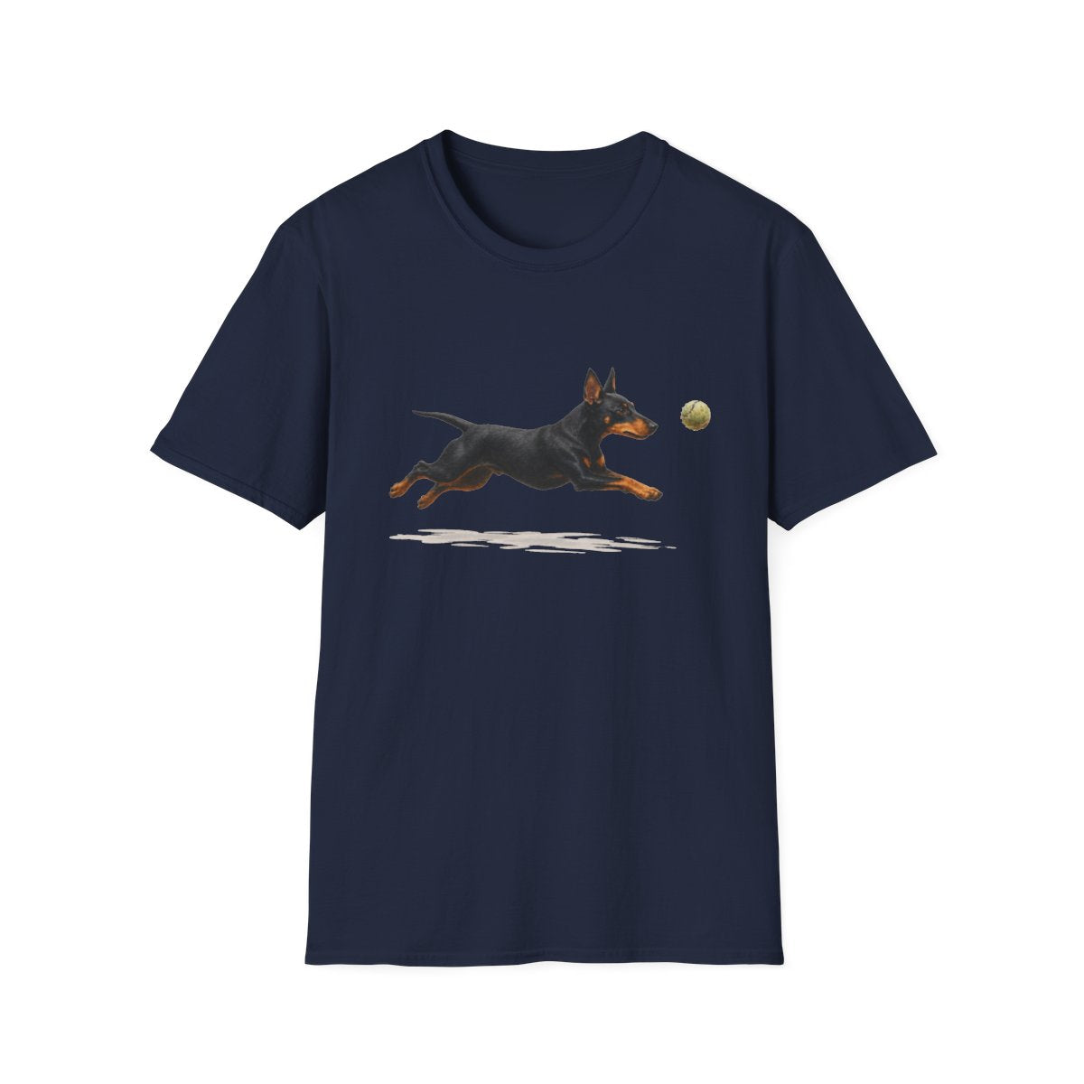 Nothing Gets Past My Manchester Terrier Tee - Navy