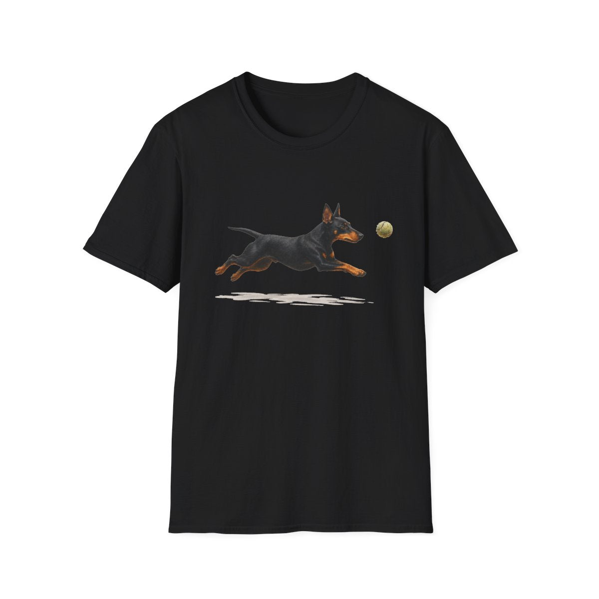 Nothing Gets Past My Manchester Terrier Tee - Black