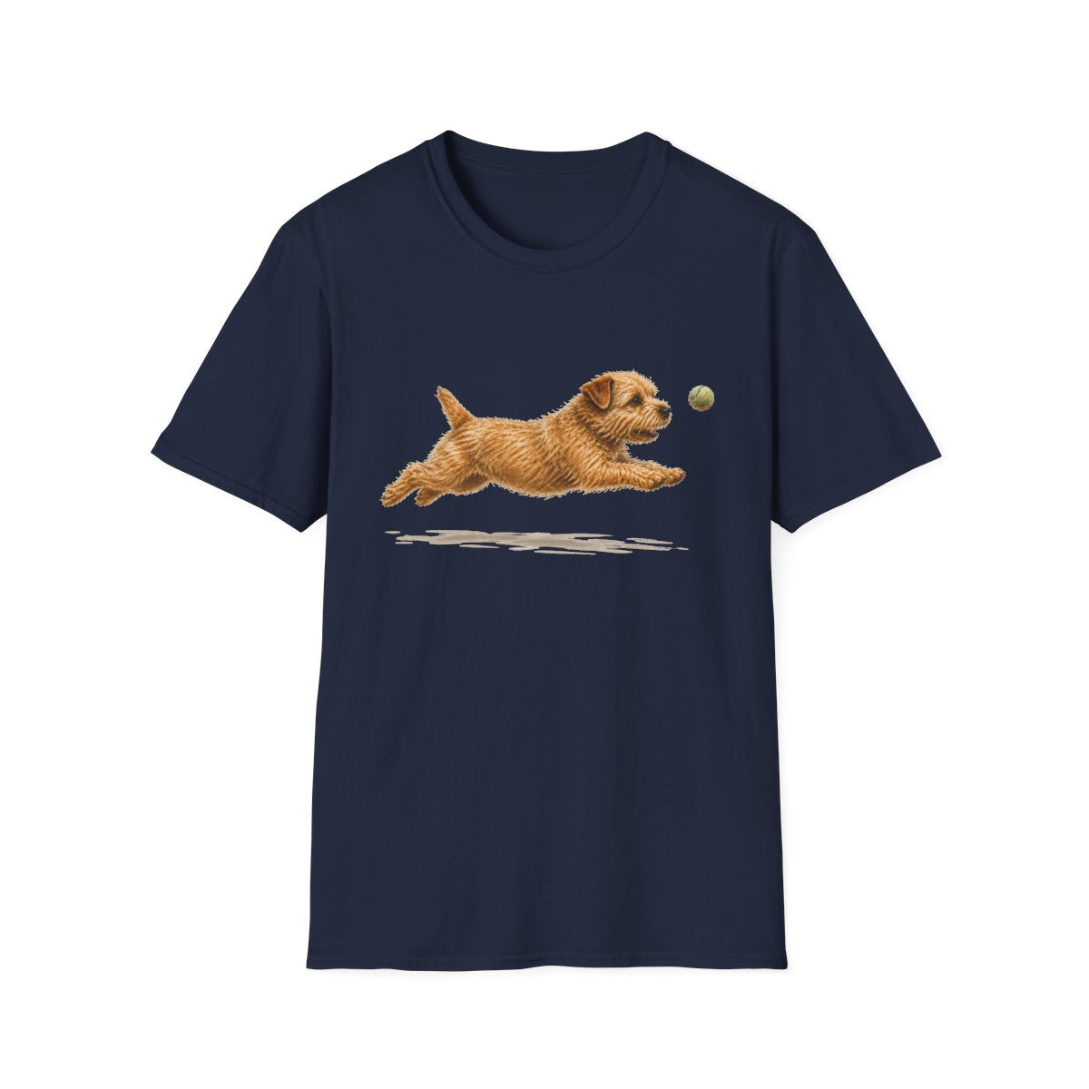 Nothing Gets Past My Norfolk Terrier Tee - Navy