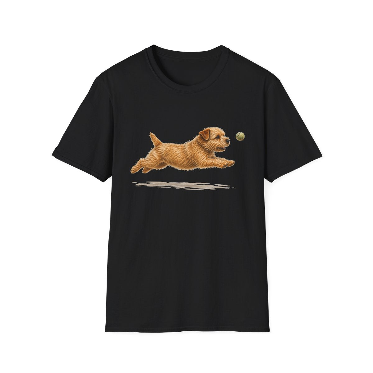Nothing Gets Past My Norfolk Terrier Tee - Black