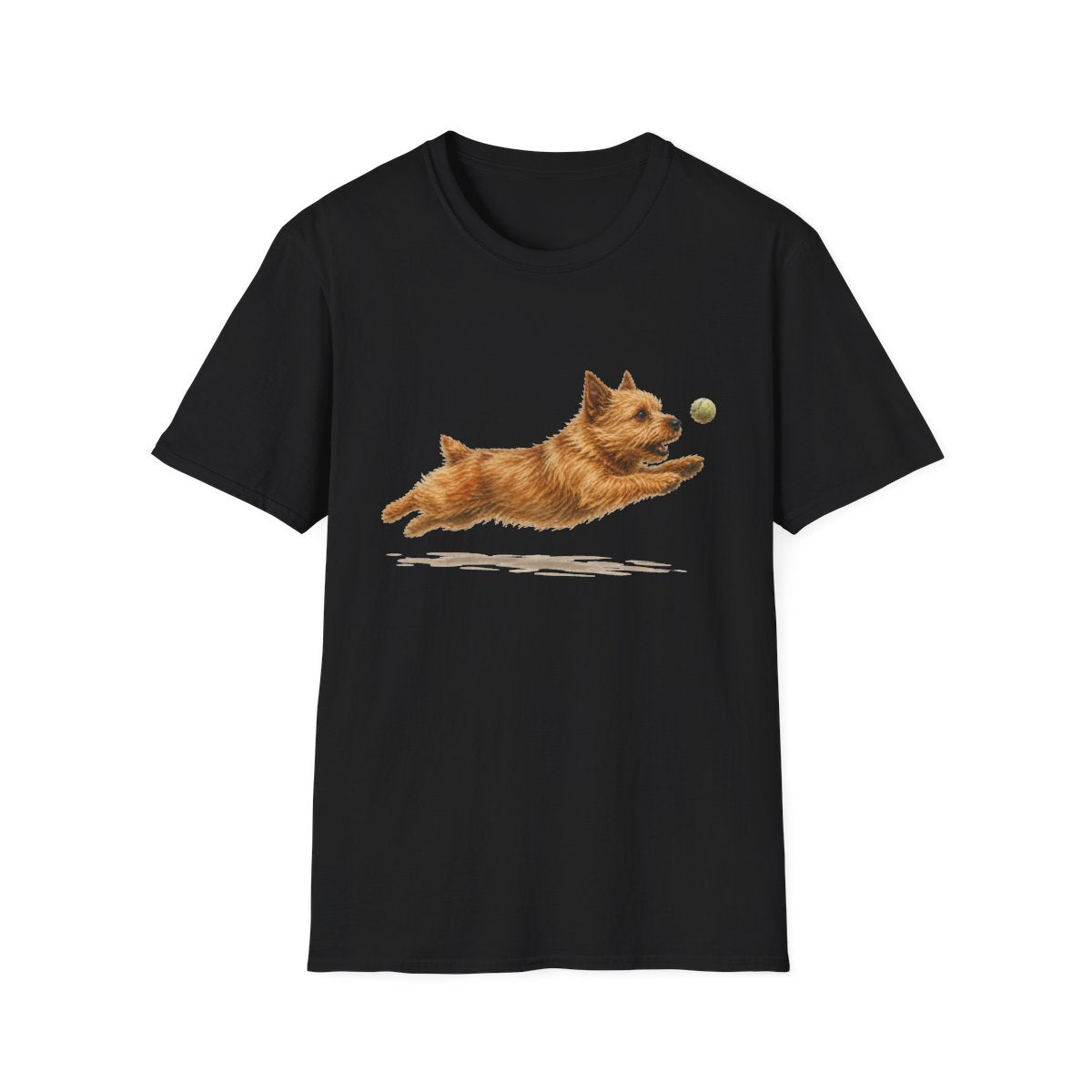 Nothing Gets Past My Norwich Terrier Tee - Black