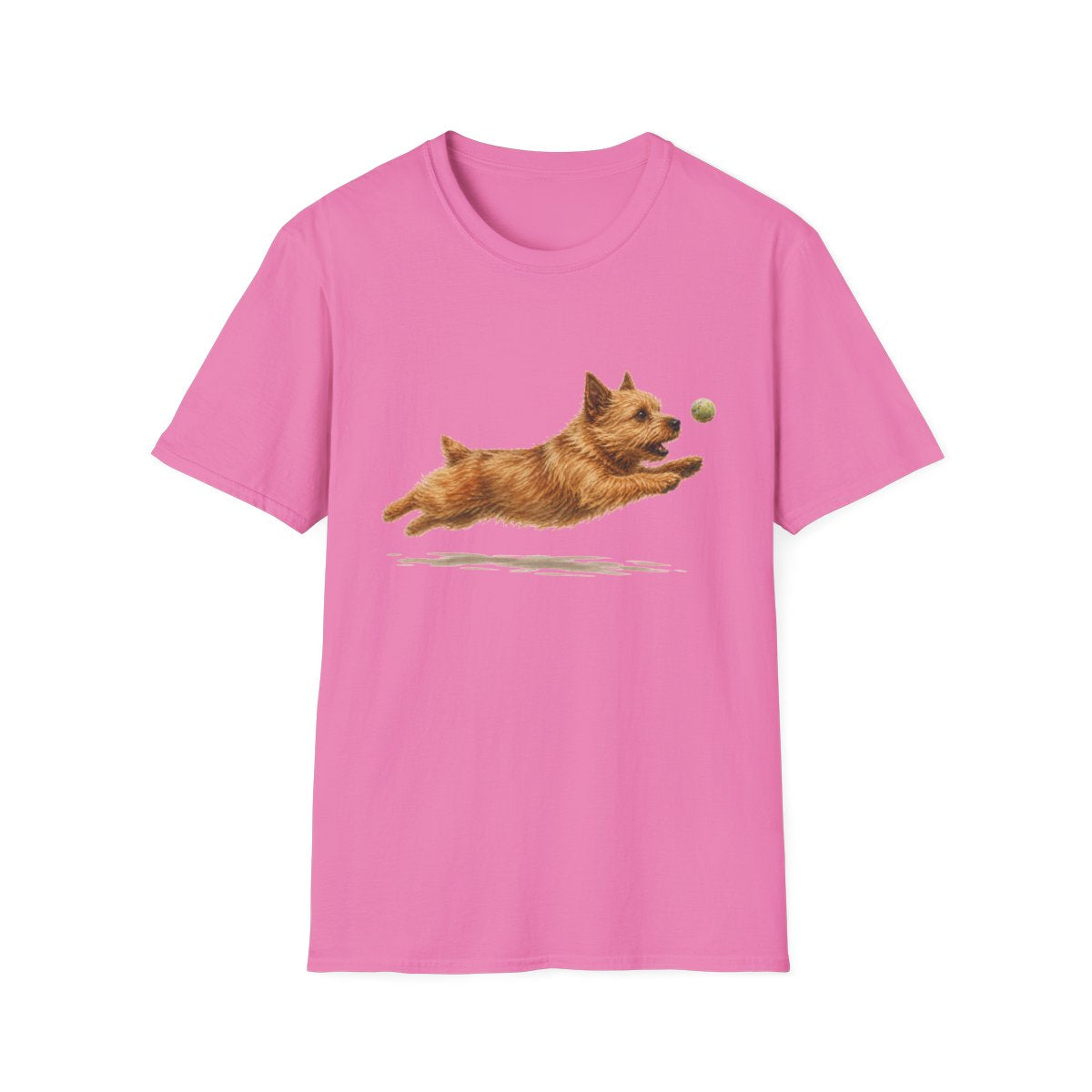 Nothing Gets Past My Norwich Terrier Tee - Azalea