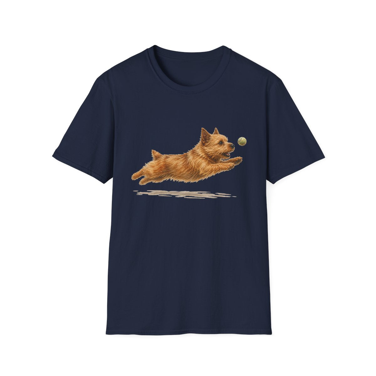 Nothing Gets Past My Norwich Terrier Tee - Navy