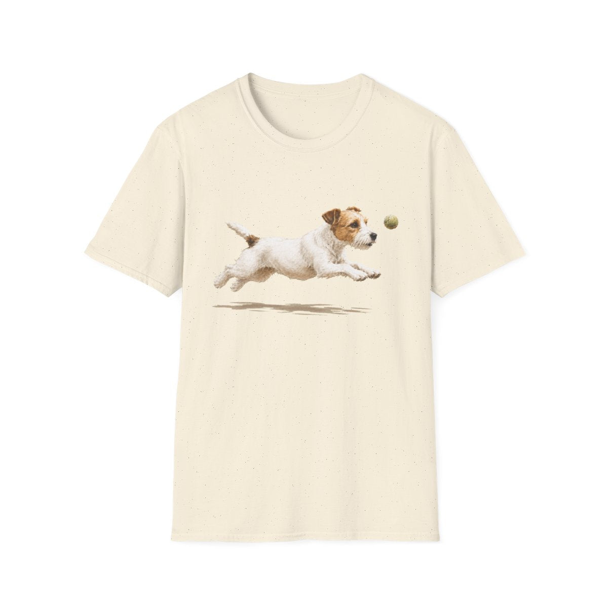 Nothing Gets Past My Parson Russell Terrier Tee - Natural