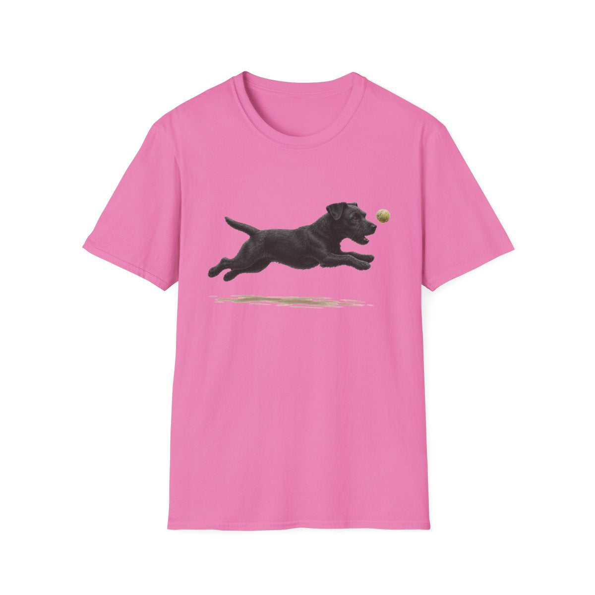 Nothing Gets Past My Patterdale Terrier Tee - Azalea