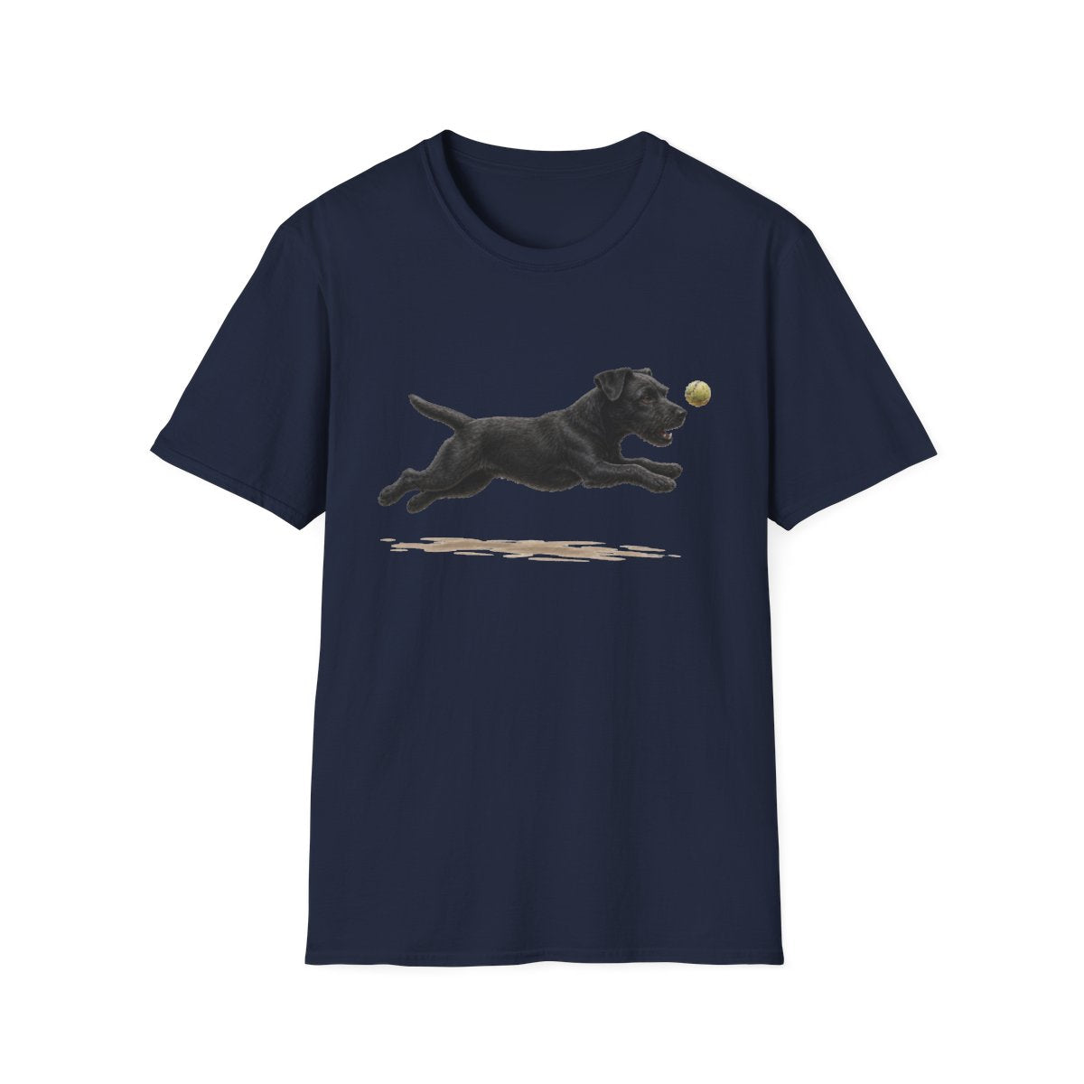 Nothing Gets Past My Patterdale Terrier Tee - Navy