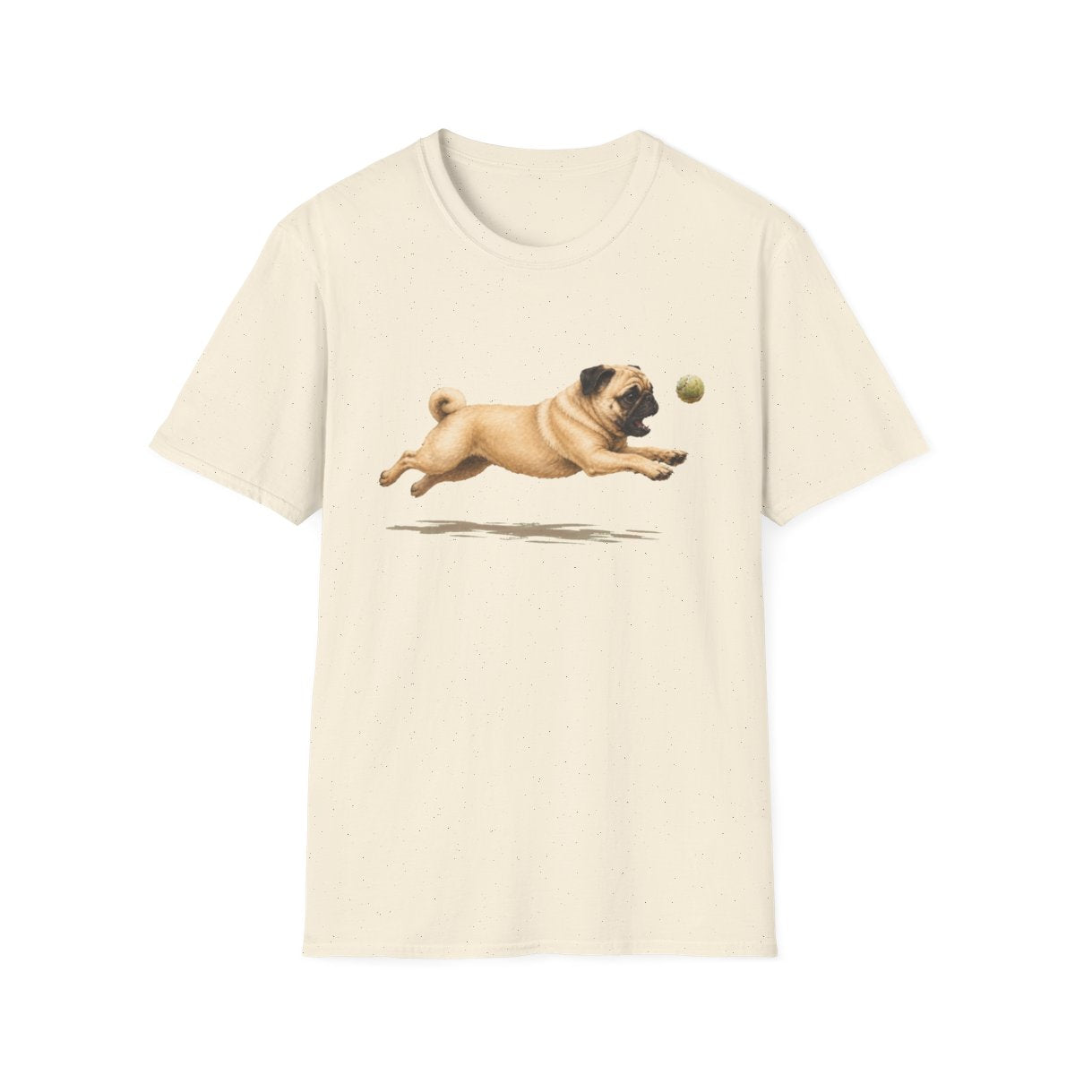 Nothing Gets Past My Pug Tee - Natural