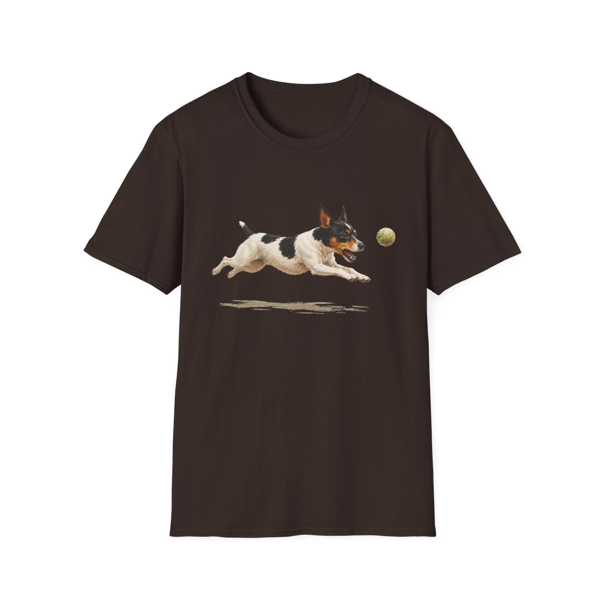 Nothing Gets Past My Rat Terrier Tee - Dark Chocolate