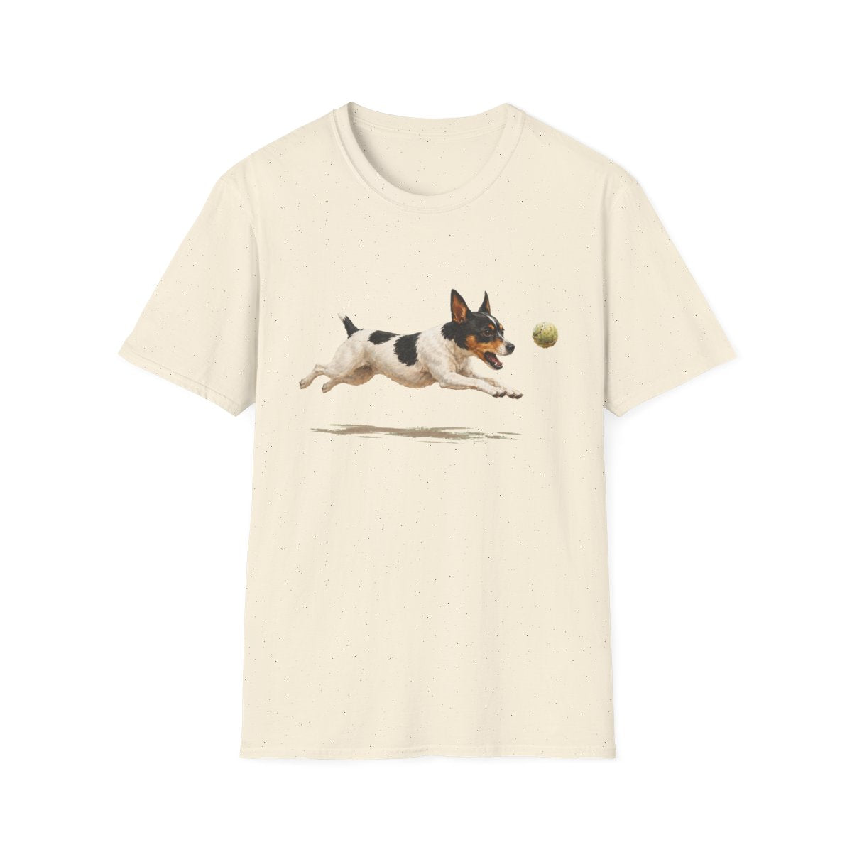 Nothing Gets Past My Rat Terrier Tee - Natural