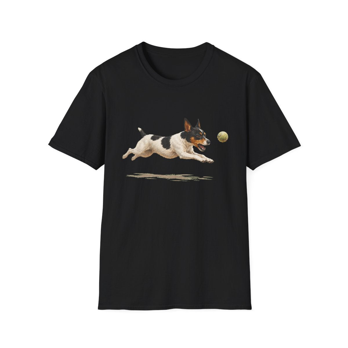 Nothing Gets Past My Rat Terrier Tee - Black