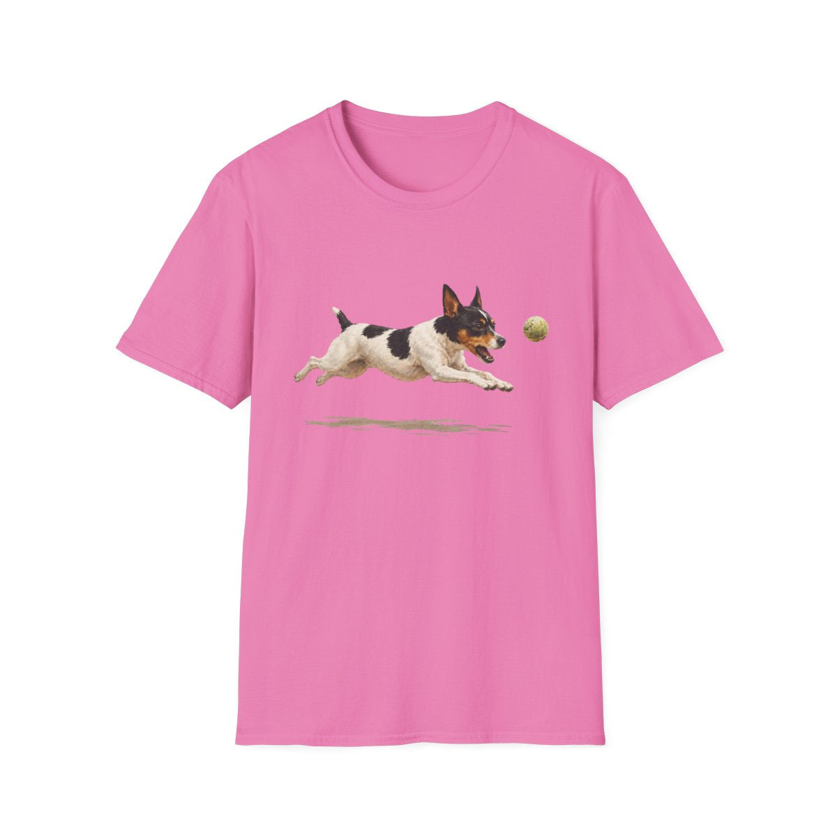 Nothing Gets Past My Rat Terrier Tee - Azalea