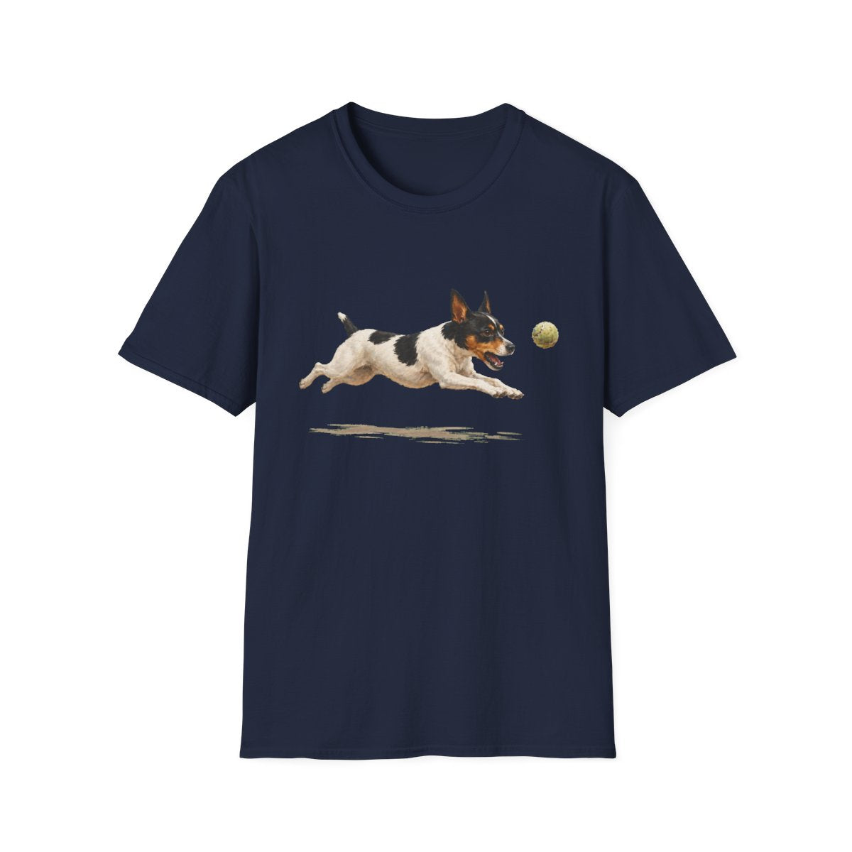 Nothing Gets Past My Rat Terrier Tee - Navy