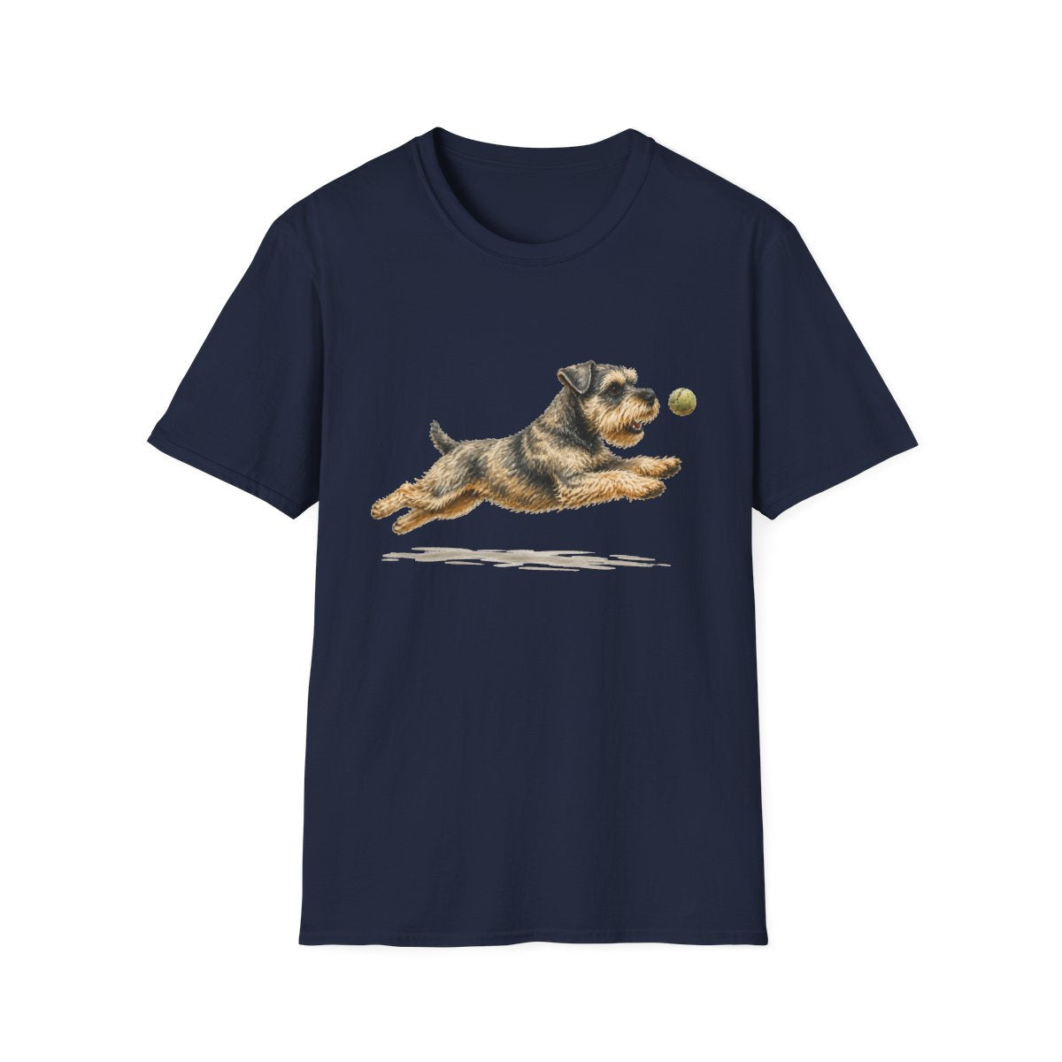 Nothing Gets Past My Schnauzer Tee - Navy