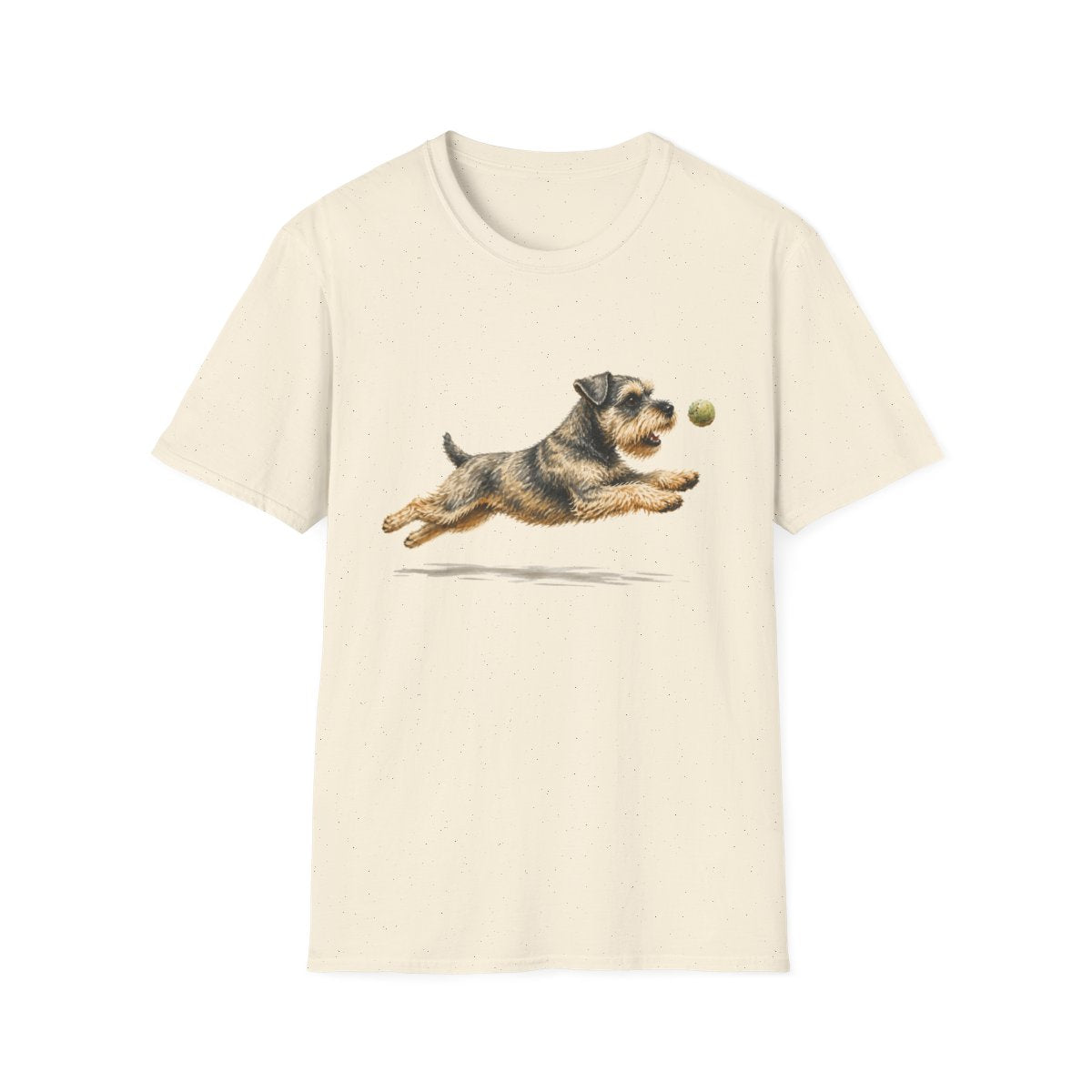 Nothing Gets Past My Schnauzer Tee - Natural