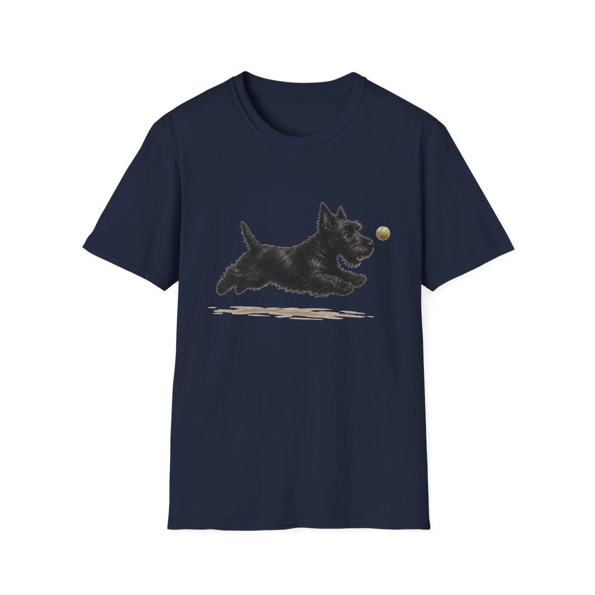 Nothing Gets Past My Scottish Terrier Tee - Navy