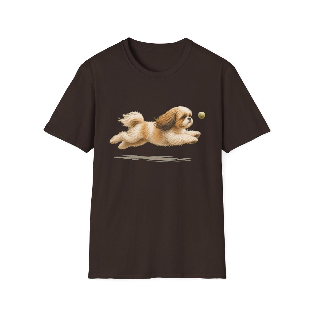 Nothing Gets Past My Shih Tzu Tee - Dark Chocolate