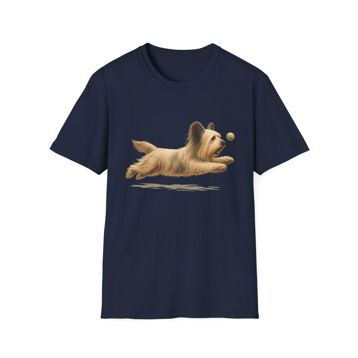 Nothing Gets Past My Skye Terrier Tee - Navy