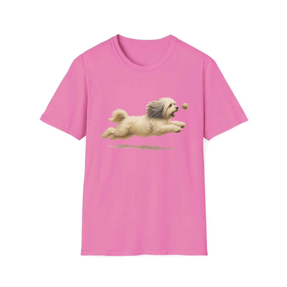 Nothing Gets Past My Tibetan Terrier Tee - Azalea