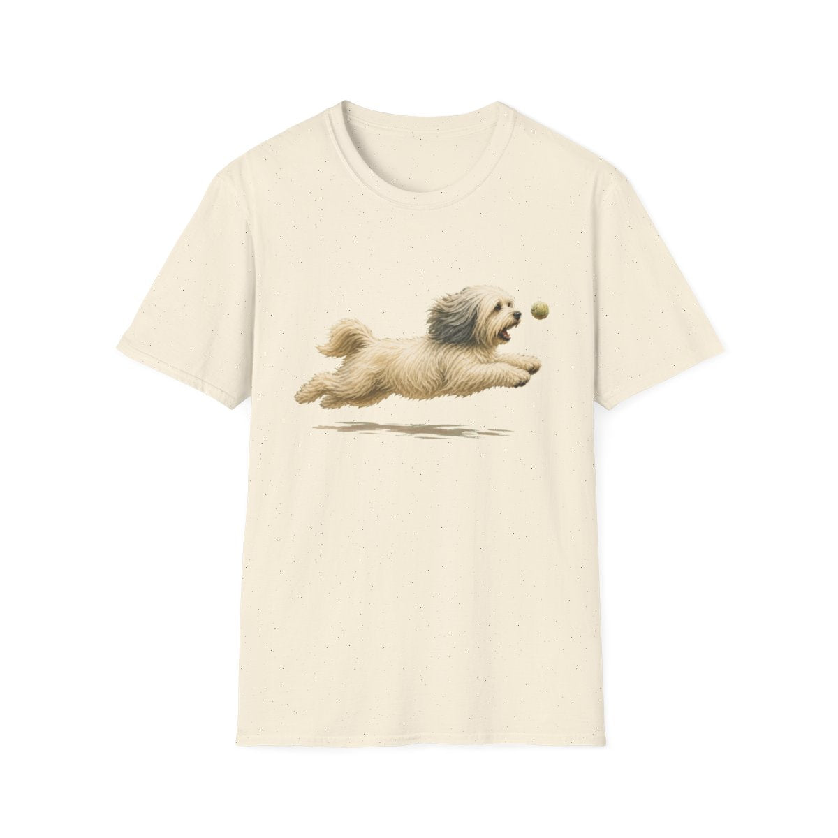 Nothing Gets Past My Tibetan Terrier Tee - Natural