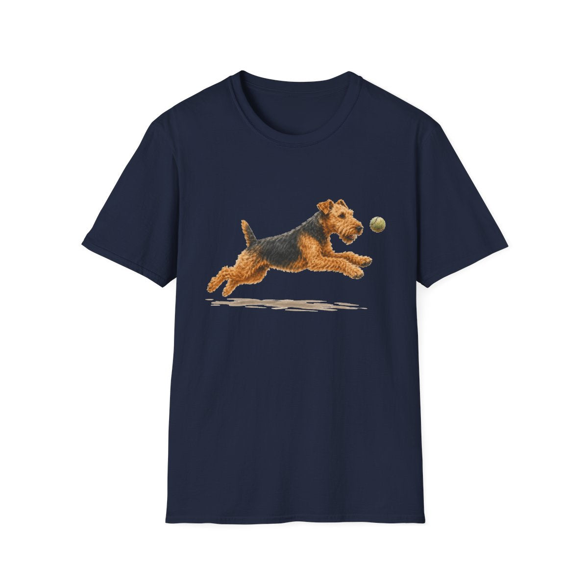 Nothing Gets Past My Welsh Terrier Tee - Navy