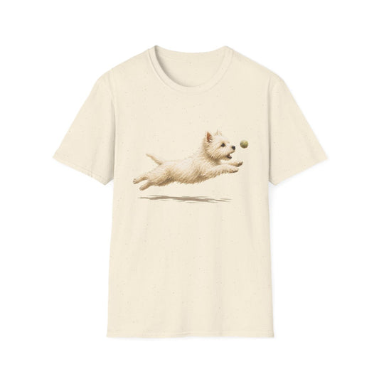 Nothing Gets Past My Westie Tee - Natural