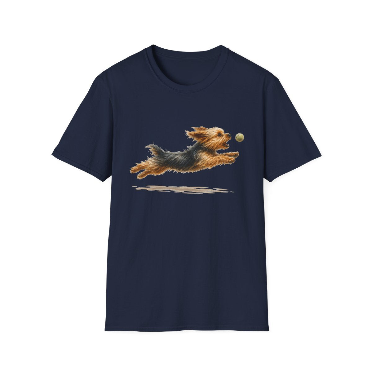 Nothing Gets Past My Yorkie Tee - Navy