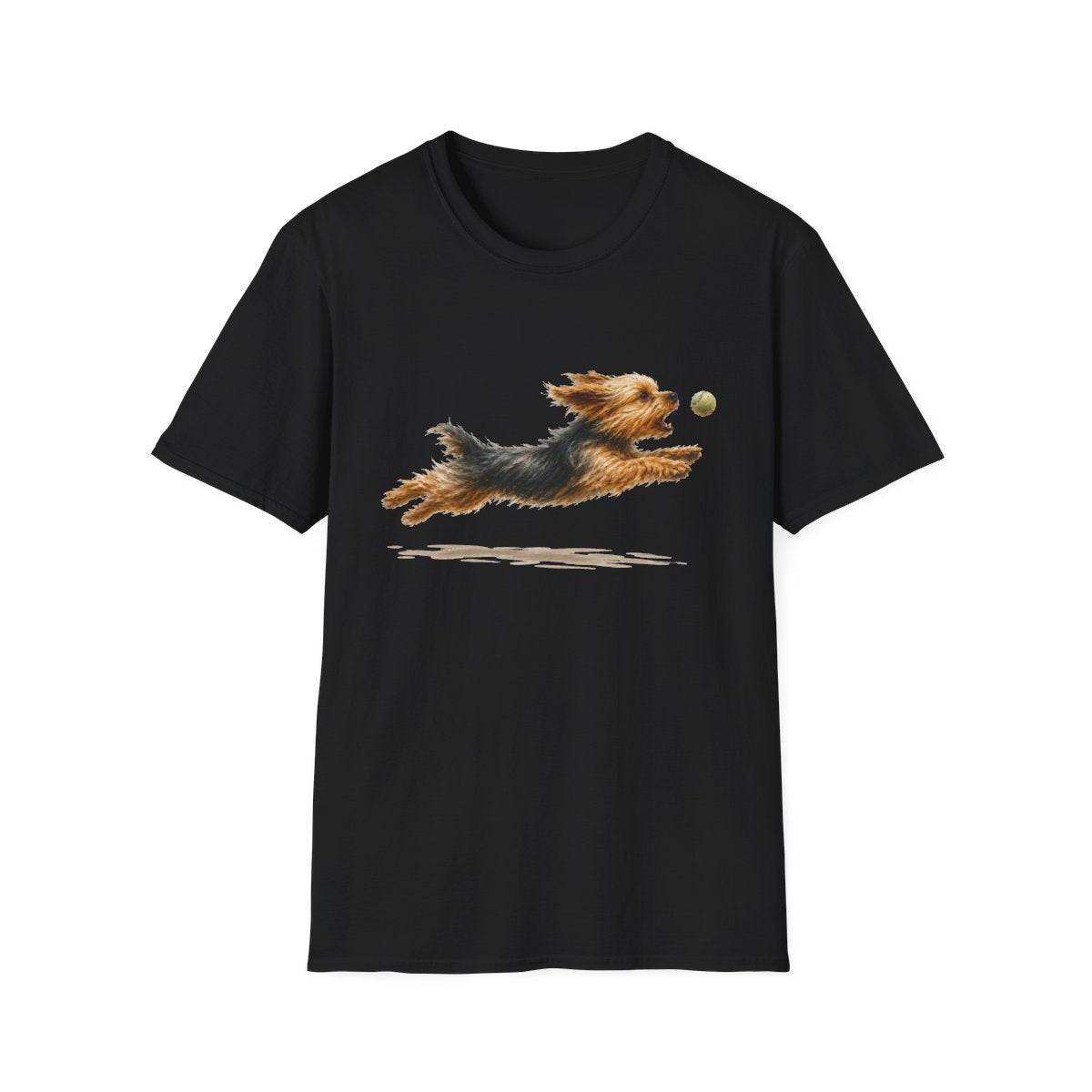 Nothing Gets Past My Yorkie Tee - Black