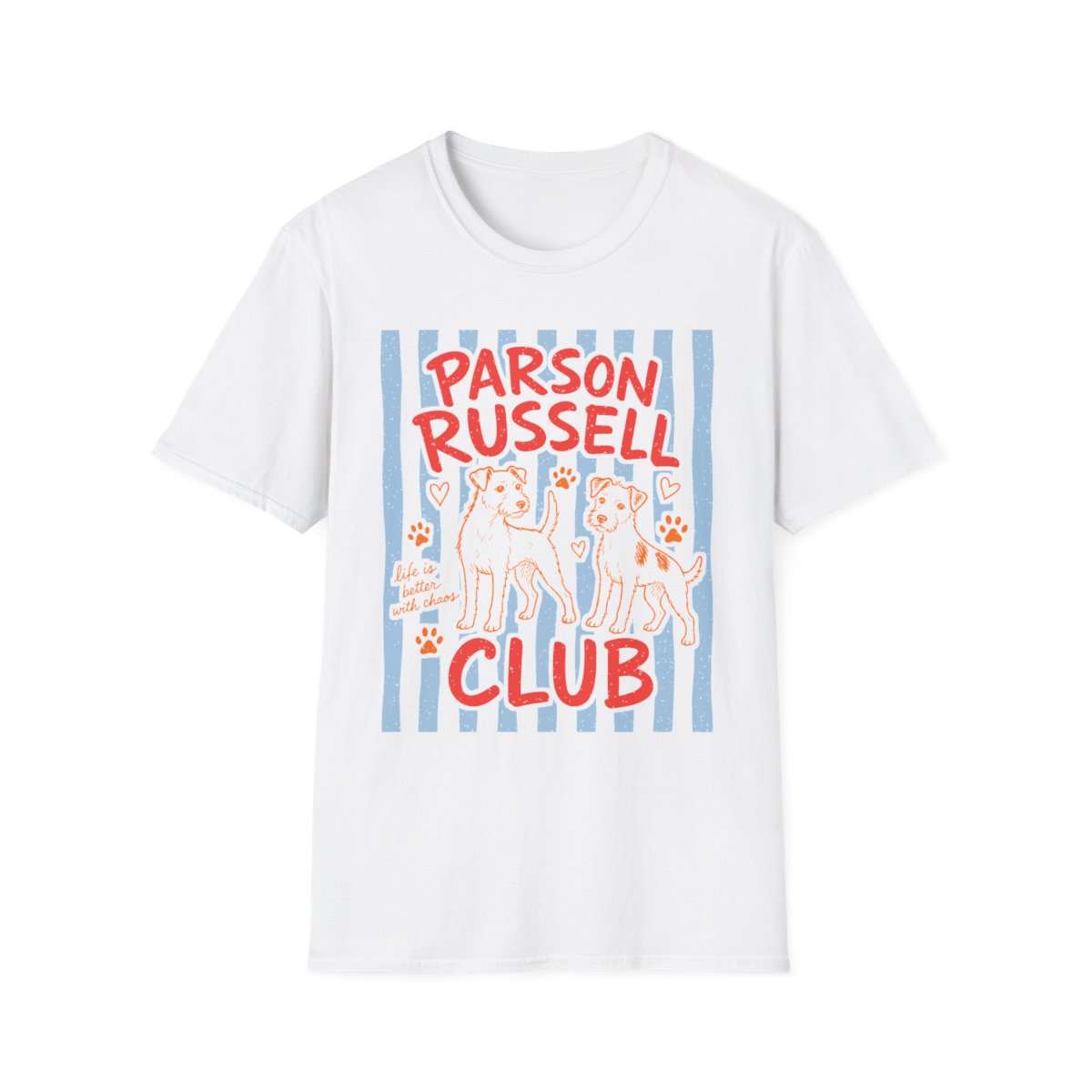 Parson Russell Club Tee - White