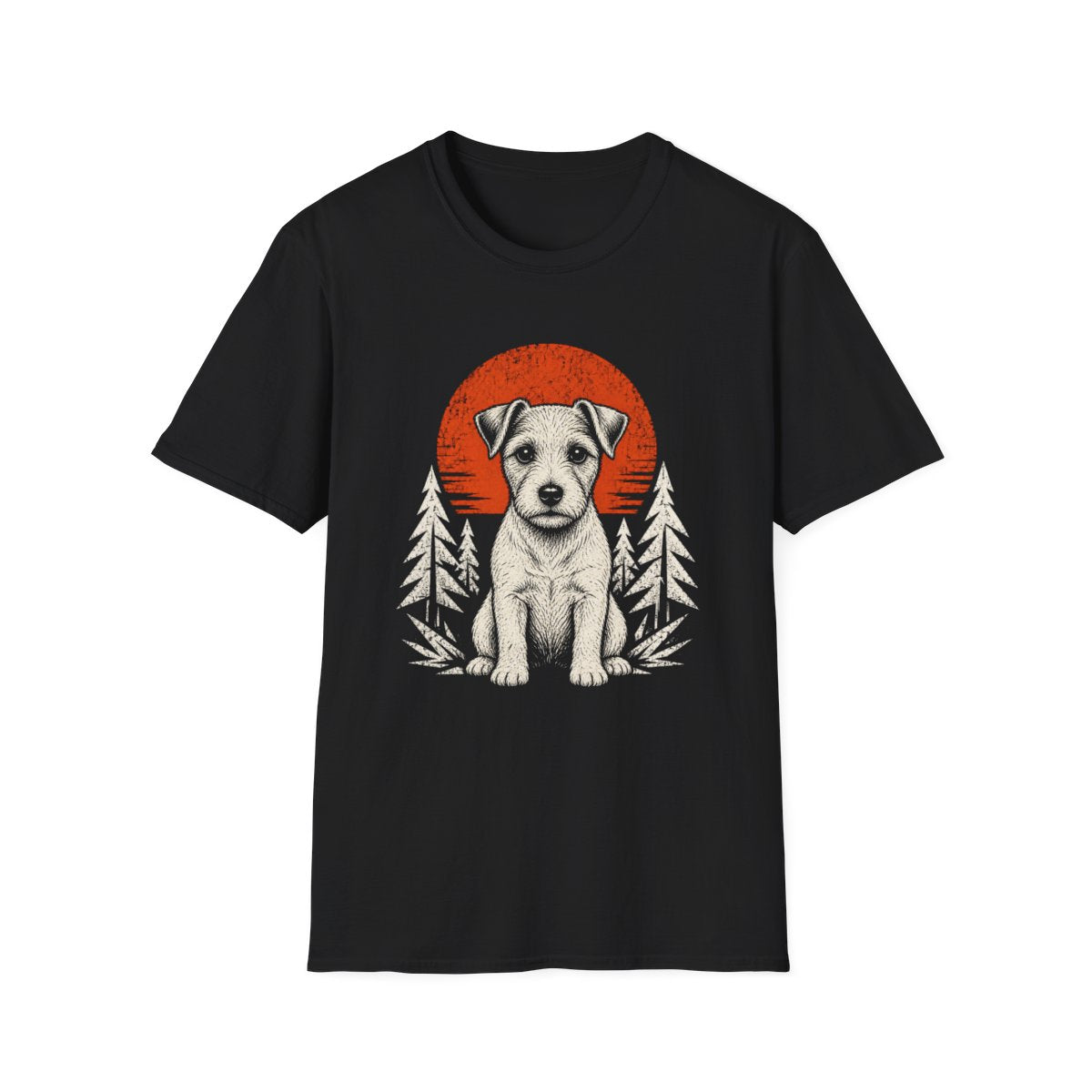 Parson Russell Terrier Adventure Club Tee - Black
