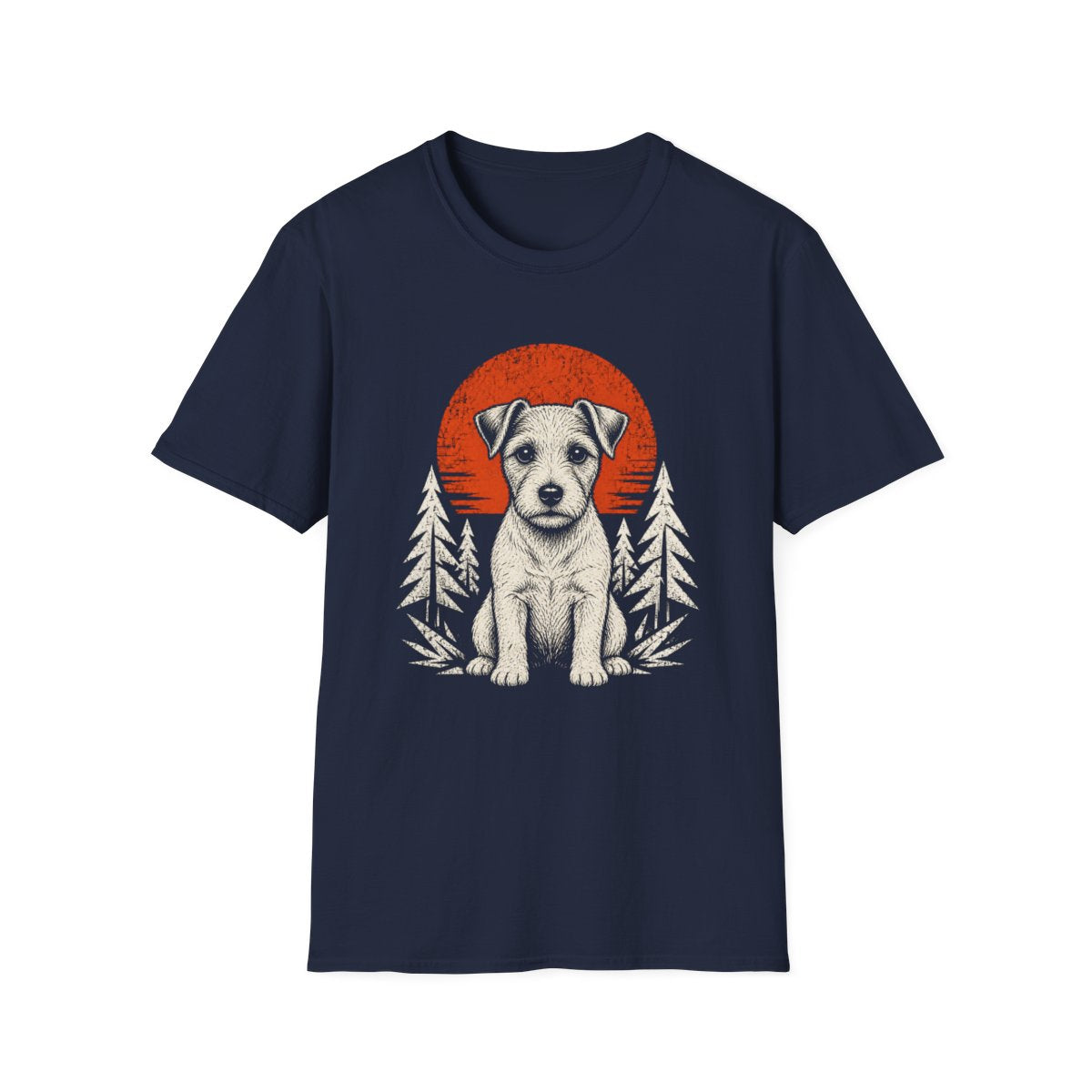 Parson Russell Terrier Adventure Club Tee - Navy