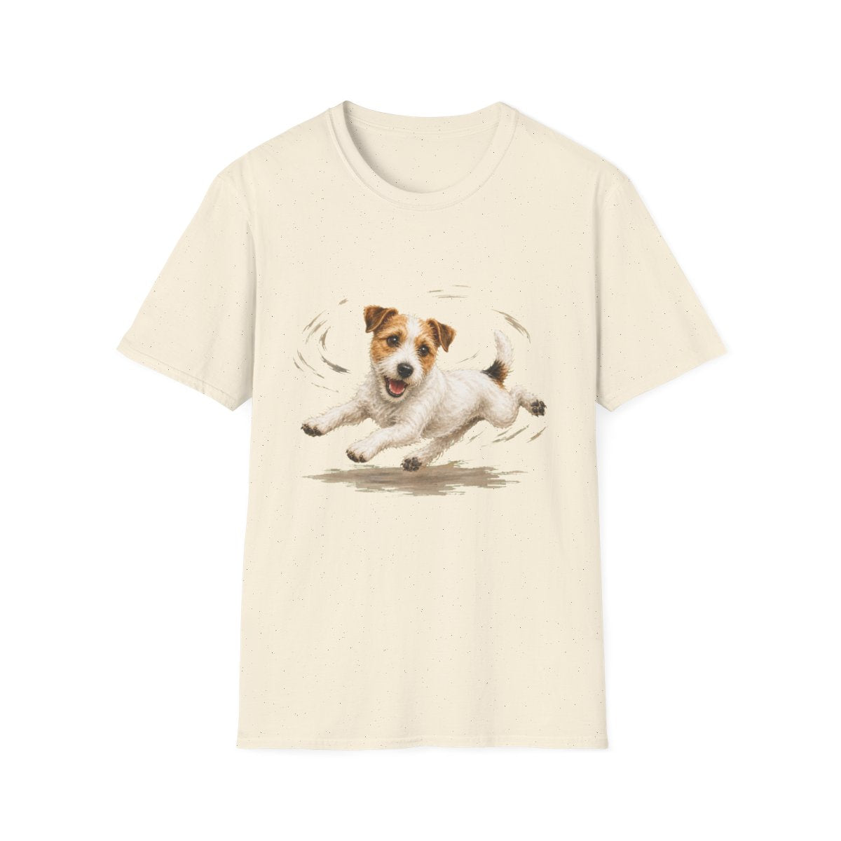 Parson Russell Terrier Certified Zoomies Champion Tee - Natural