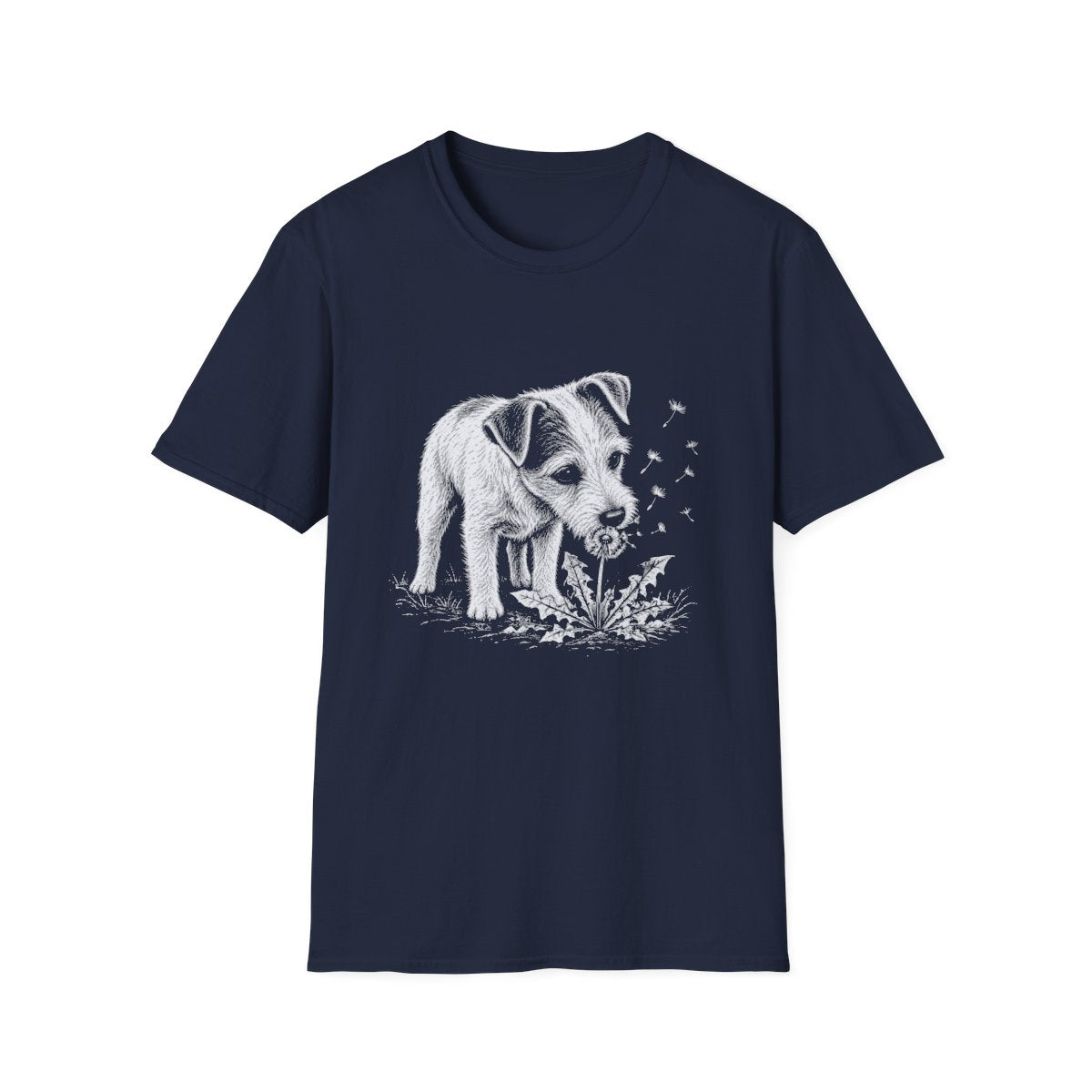 Parson Russell Terrier Make A Wish Tee - Navy