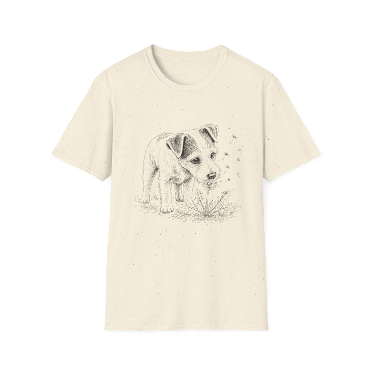 Parson Russell Terrier Make A Wish Tee - Natural