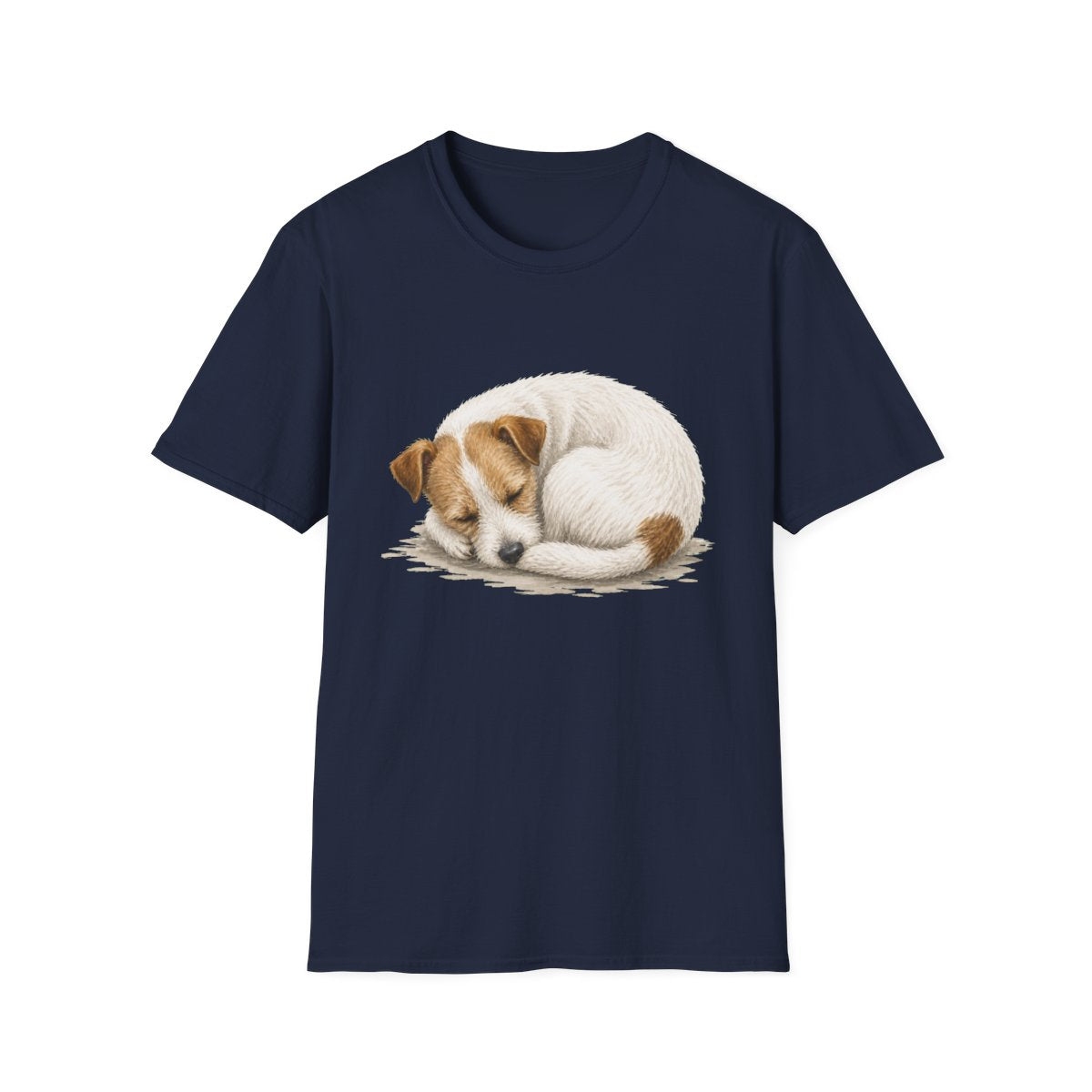 Parson Russell Terrier Rest At Last Tee - Navy