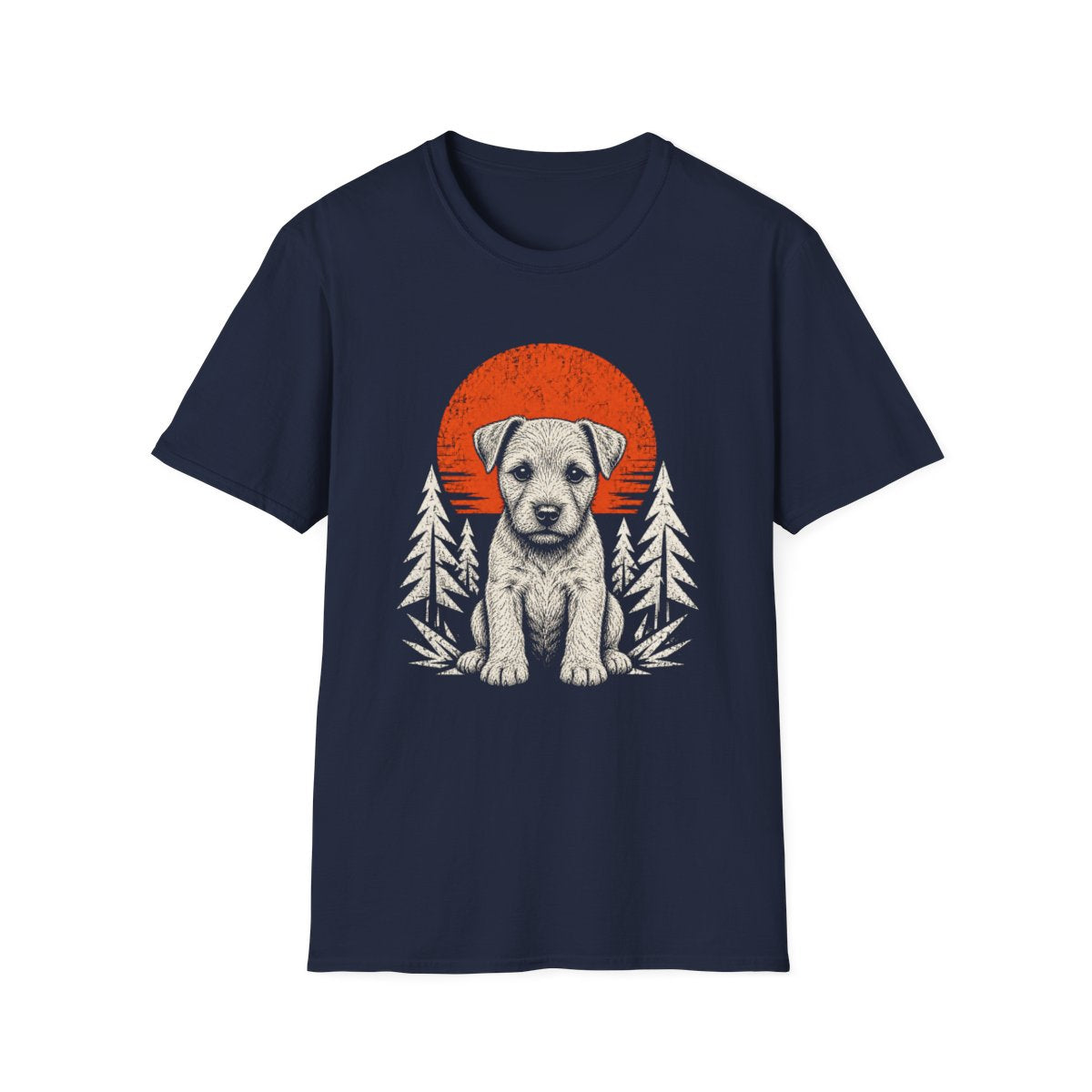 Patterdale Terrier Adventure Club Tee - Navy