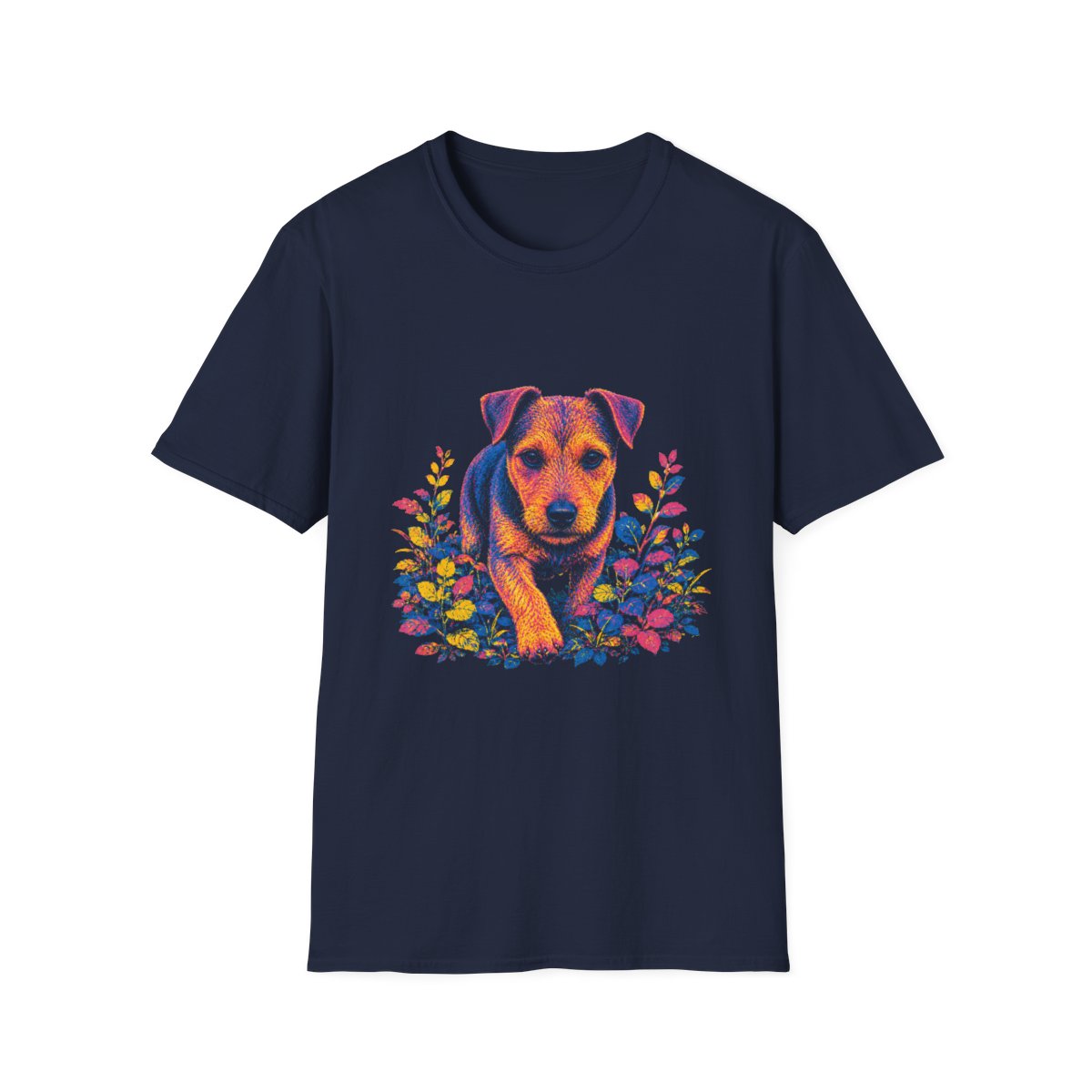 Patterdale Terrier Bold Spirit Tee - Navy