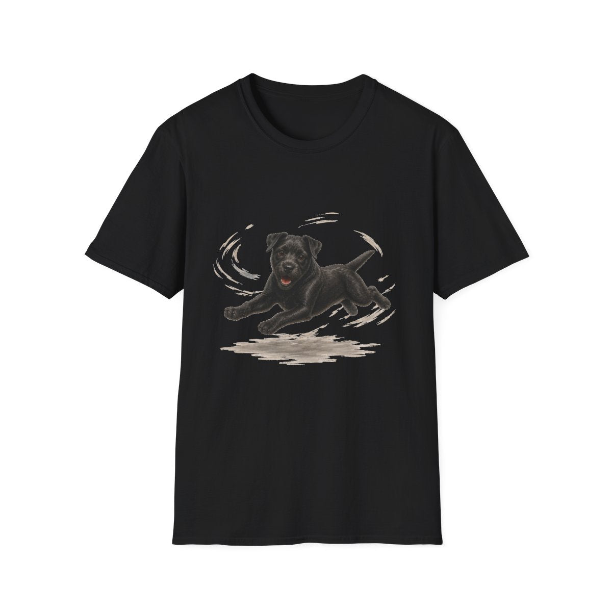 Patterdale Terrier Certified Zoomies Champion Tee - Black