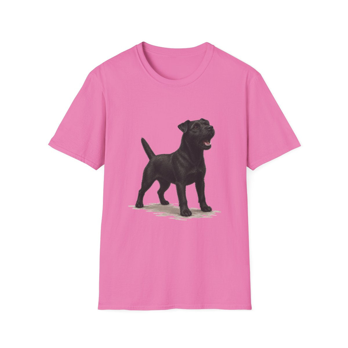 Patterdale Terrier Head Of Security Tee - Azalea