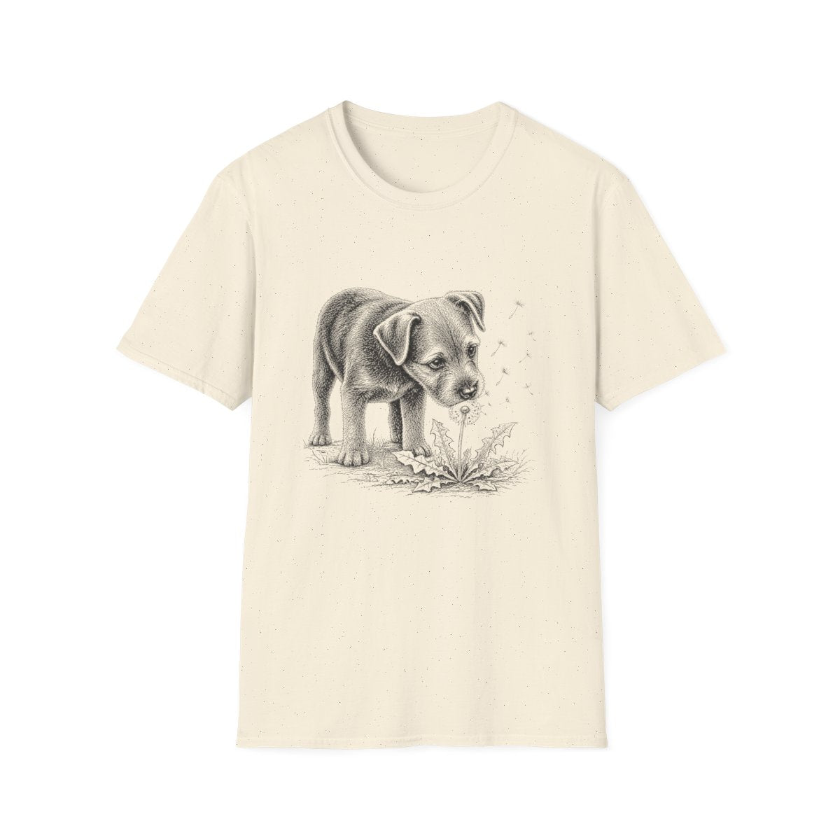 Patterdale Terrier Make A Wish Tee - Natural