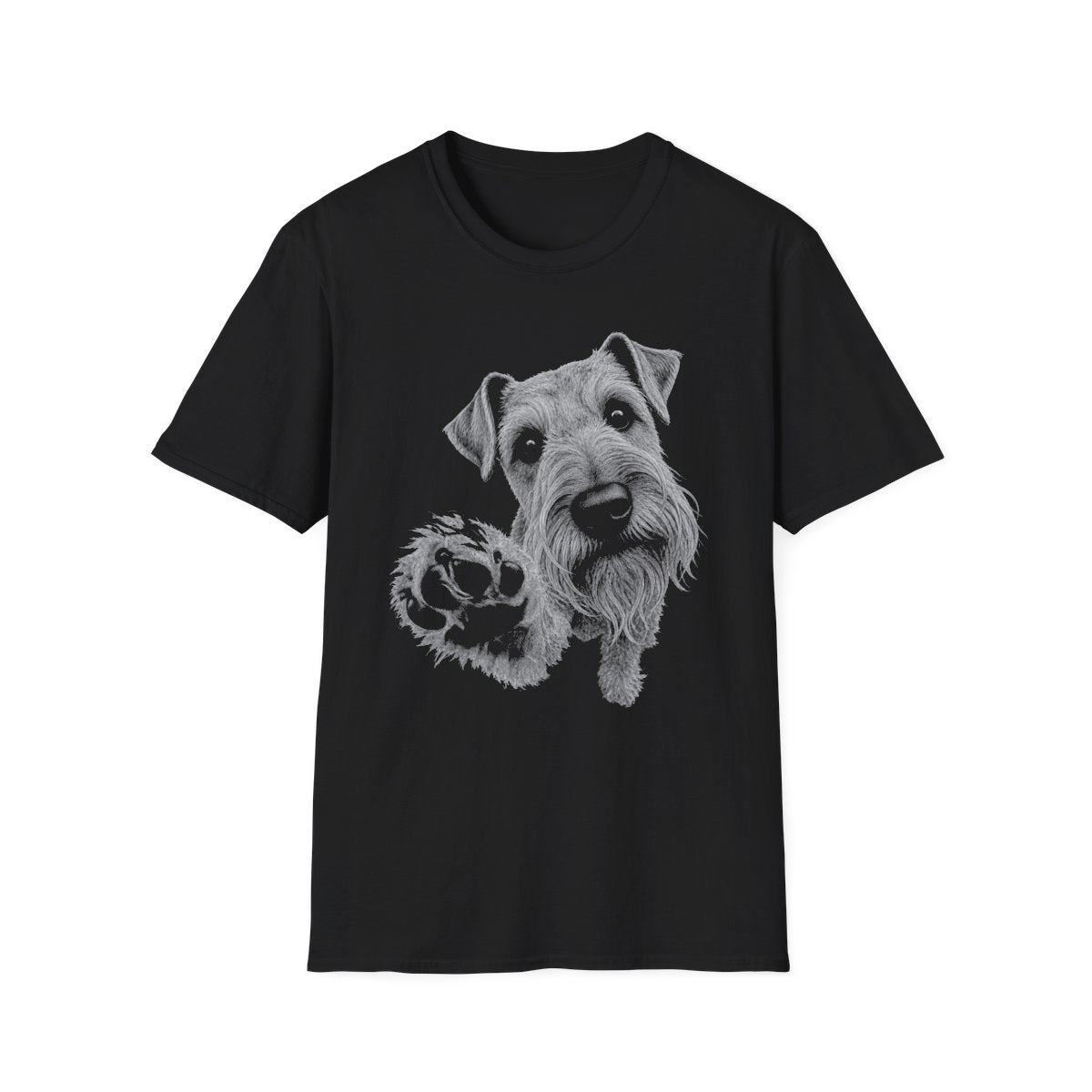Paw Reach Cesky Terrier Tee - Black