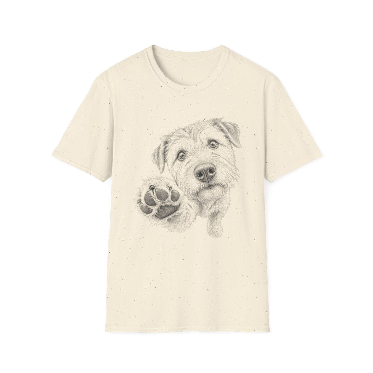 Paw Reach Glen of Imaal Terrier Tee - Natural