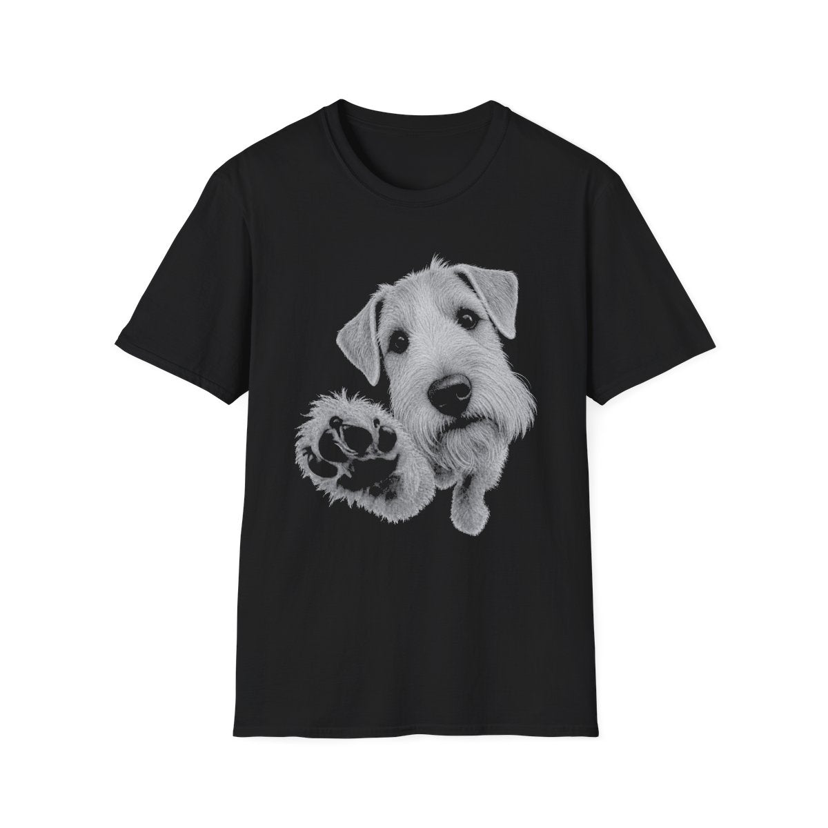 Paw Reach Sealyham Terrier Tee - Black