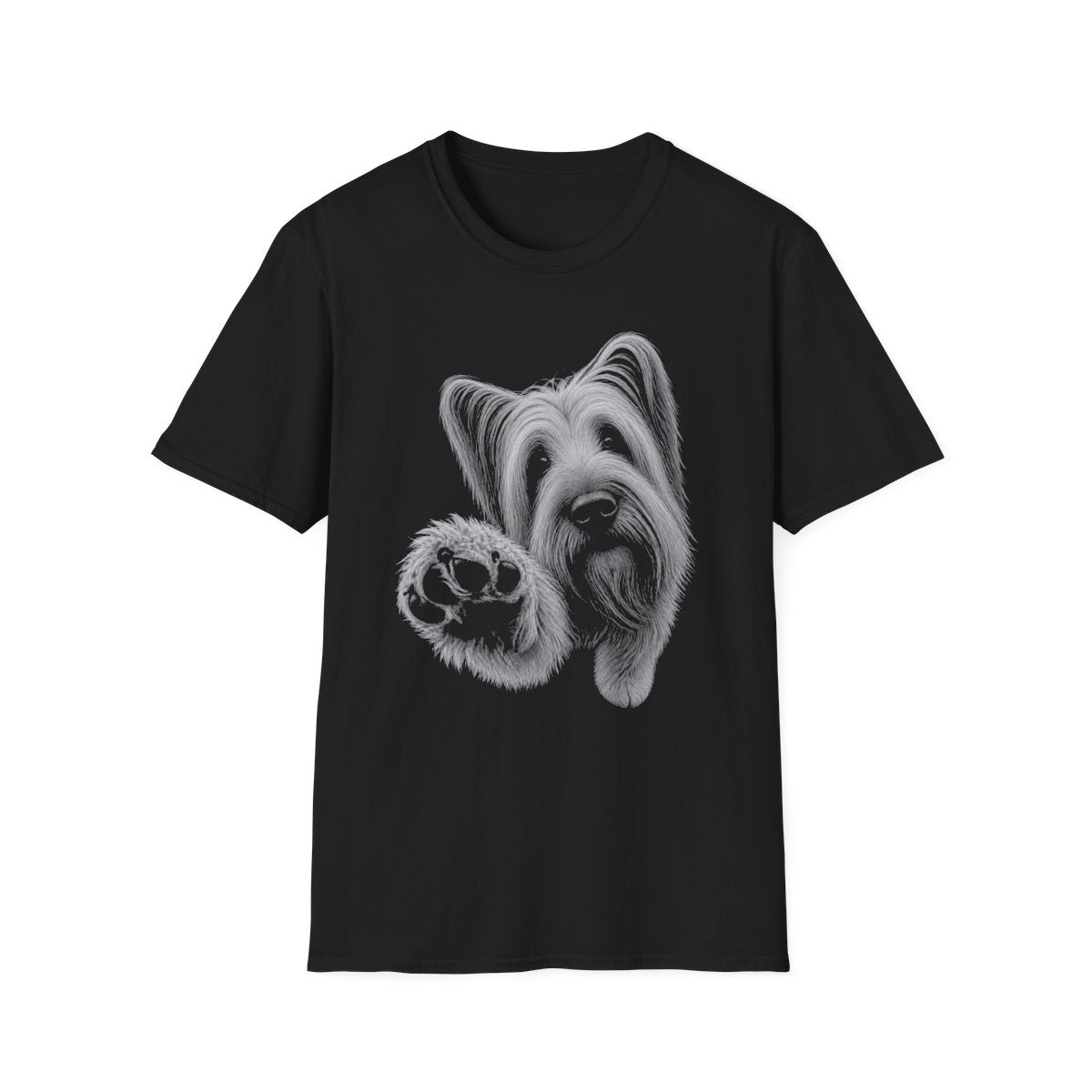 Paw Reach Skye Terrier Tee - Black