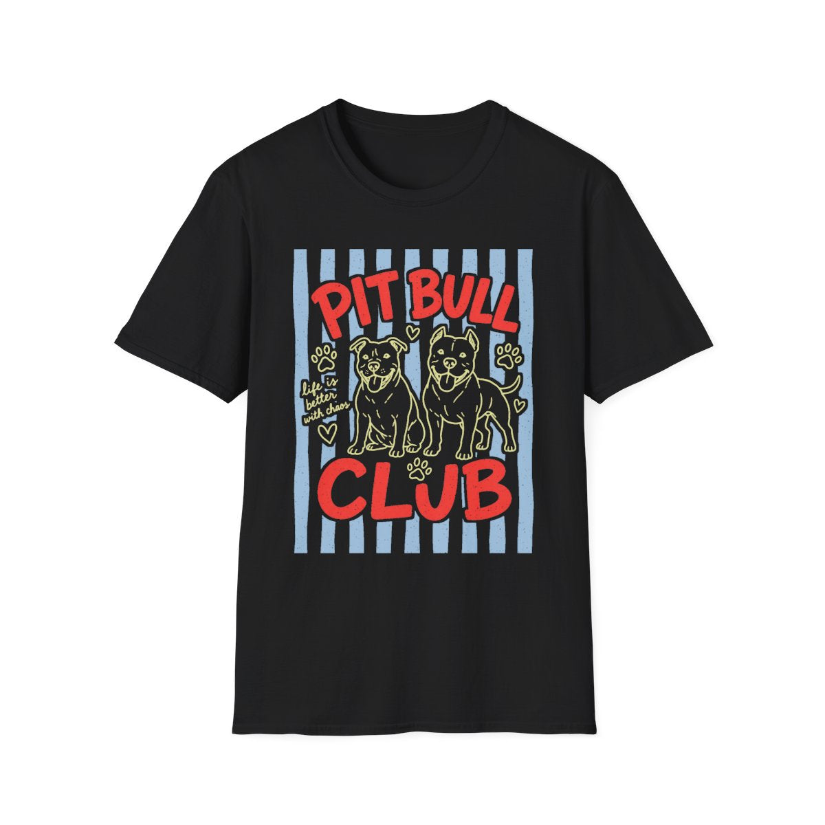 Pit Bull Club Tee - Black