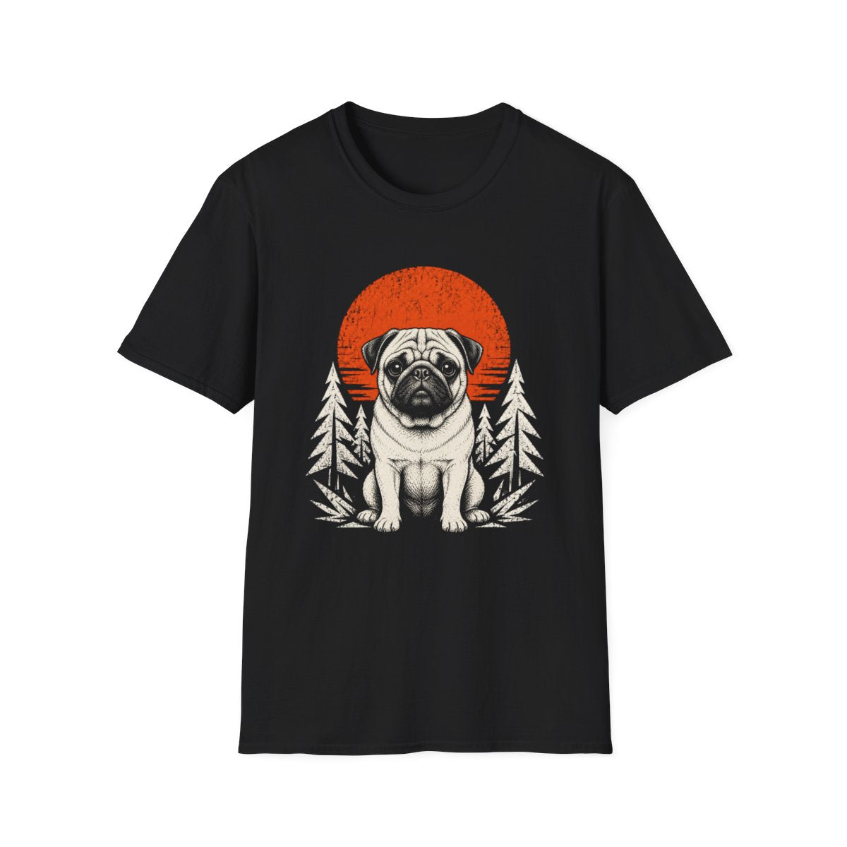 Pug Adventure Club Tee - Black