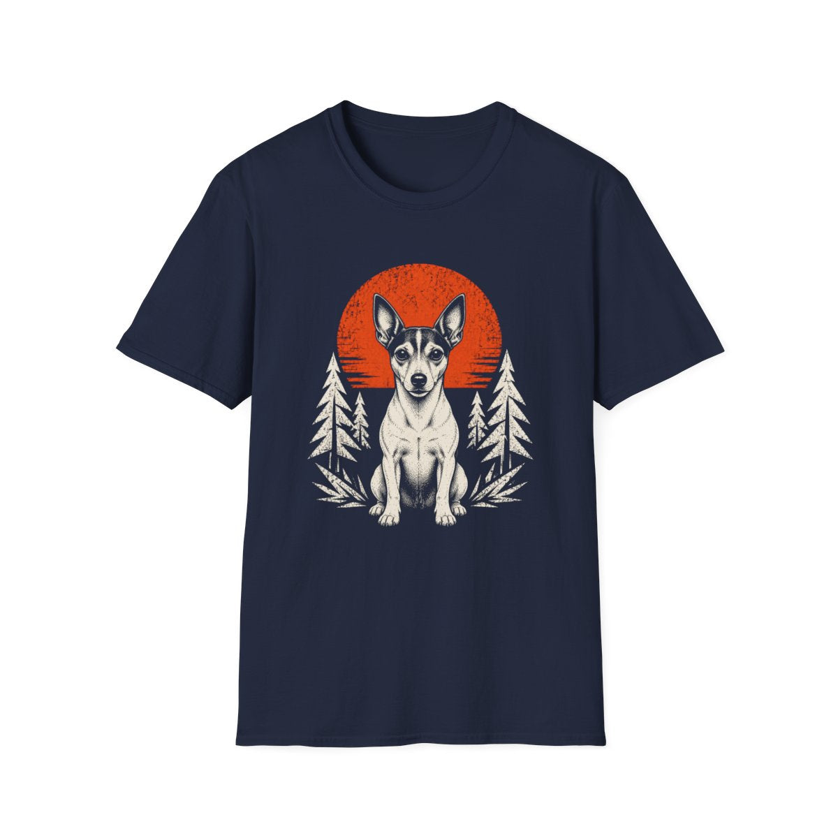 Rat Terrier Adventure Club Tee - Navy