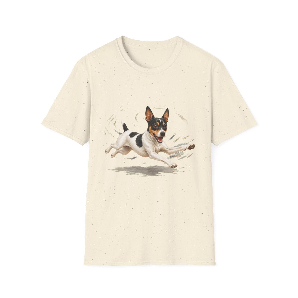 Rat Terrier Certified Zoomies Champion Tee - Natural
