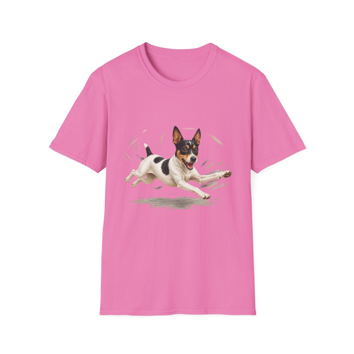 Rat Terrier Certified Zoomies Champion Tee - Azalea