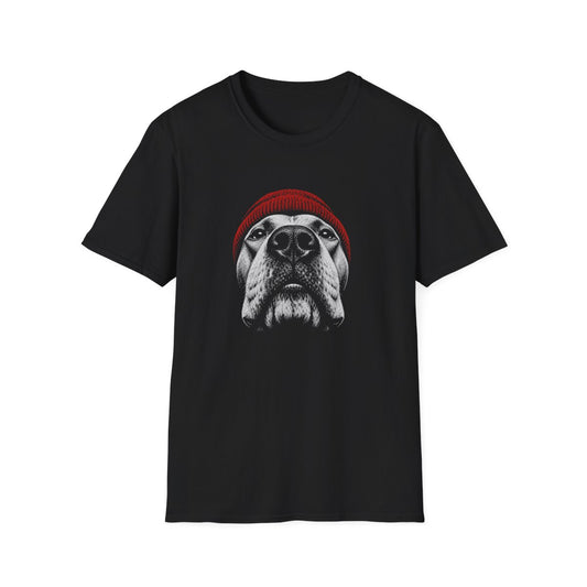 Red Hat American Pit Bull Terrier Tee - Black