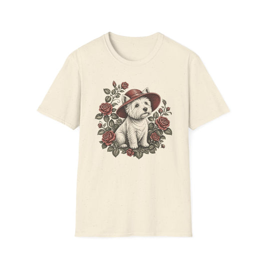 Red Hat Garden Westie Tee - Natural